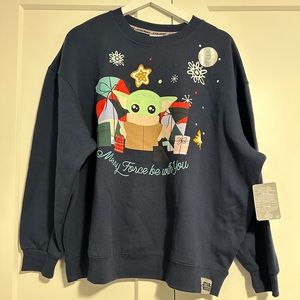 Disney Japan and Disneyland exclusive The Child Navy Sweater